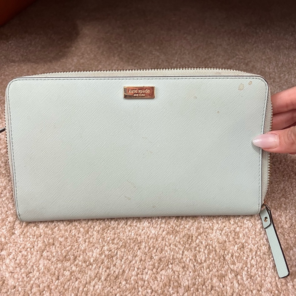 Kate Spade Mint Green Wallet